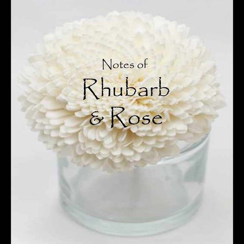 Rhubarb & Rose Flower Diffuser