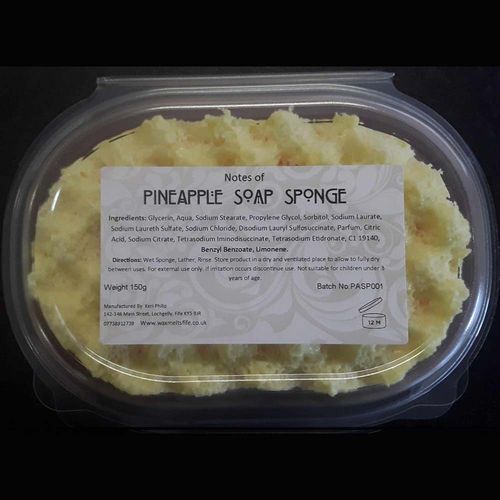 Pineapple Soap Sponge