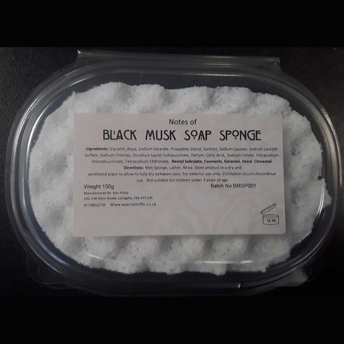 Black Musk Soap Sponge