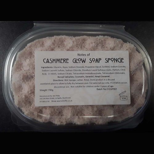 Cashmere Glow Soap Sponge