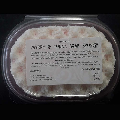 Myrrh & Tonka Soap Sponge