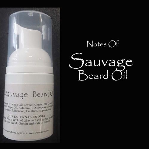 Sauvage Beard Oil