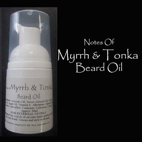 Myrrh & Tonka Beard Oil