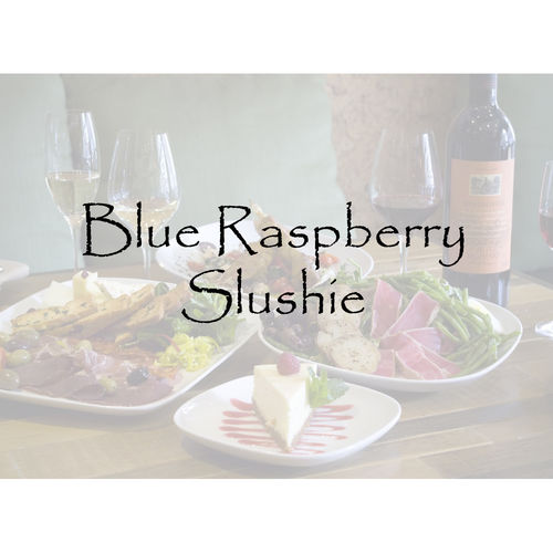 Blue Raspberry Slushie