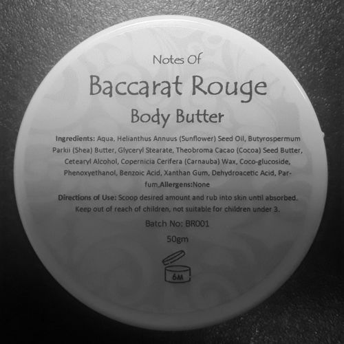 Baccarat Rouge Body Butter