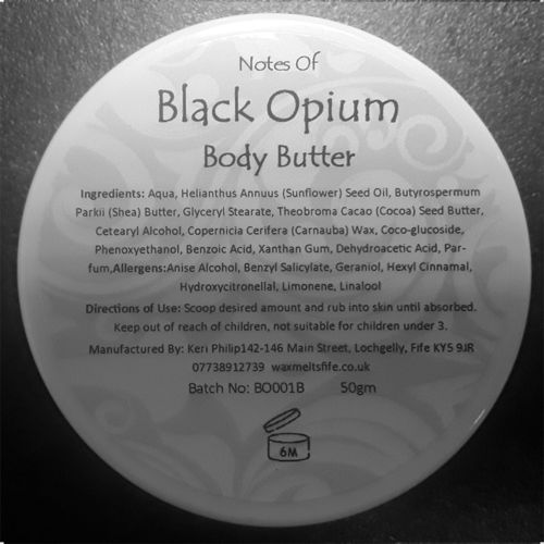Black Opium Body Butter