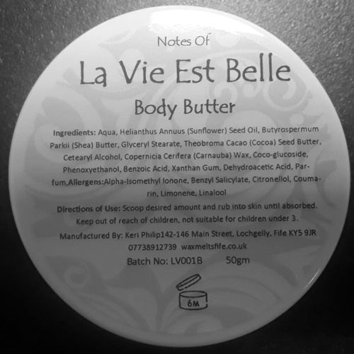 La Vie Est Belle Body Butter