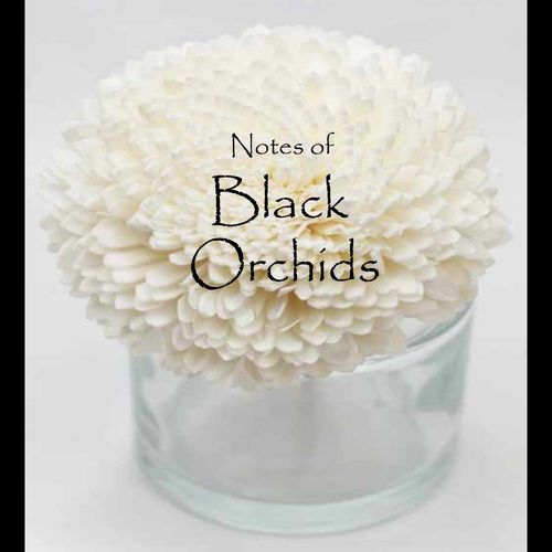 Black Orchids Flower Diffuser
