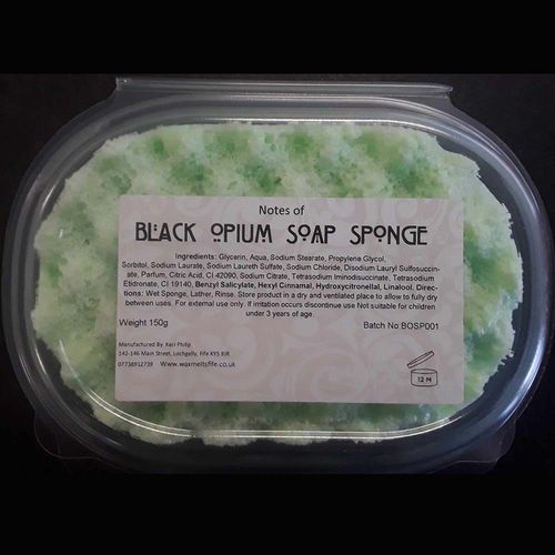 Black Opium Soap Sponge