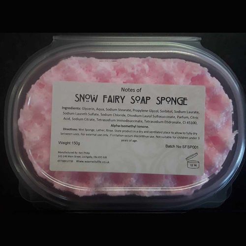 Snow Fairy Soap Sponge